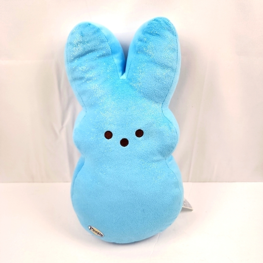 Bulid A Bear Blue Sparkle Peeps Bunny 16 Inches